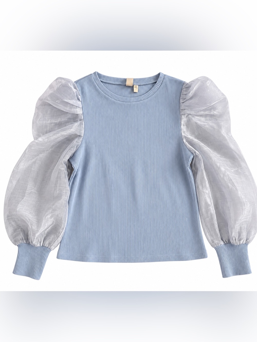 Anthropologie Dolan Left Coast Puff Sleeve Top Women's Large Boho Balletcore
